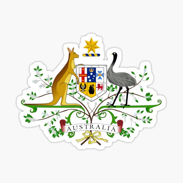 Item preview, Australia Coat of Arms  designed and sold by abbeyz71.