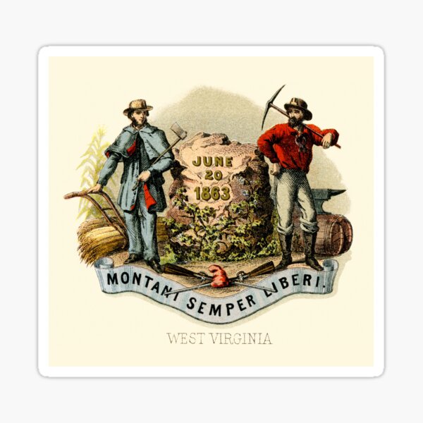 Montani Semper Liberi Sticker