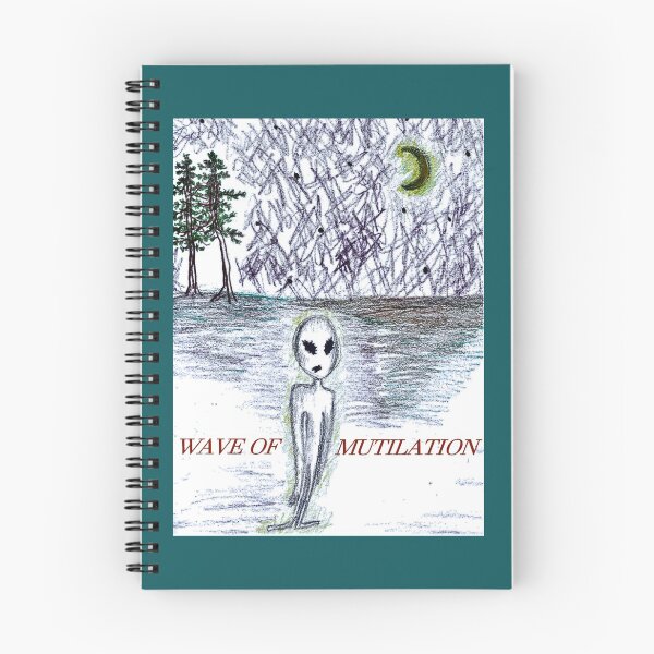 Item preview, The wave of mutilation designed and sold by Heidi Clough.