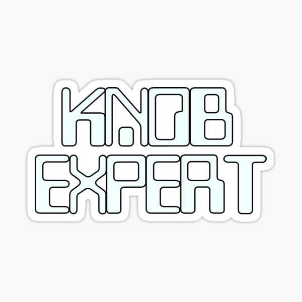 Knob Expert Sticker