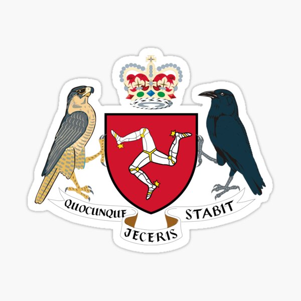 Item preview, Isle of Man | Europe Stickers | SteezeFactory.com designed and sold by FreshThreadShop.