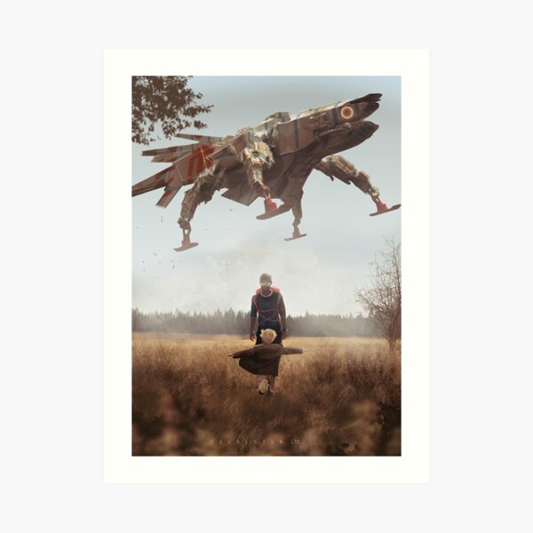 dads home Art Print