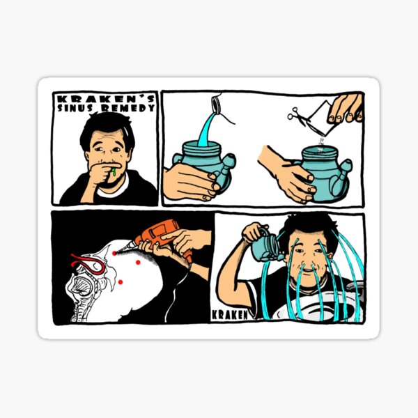 Sinus Remedy Sticker