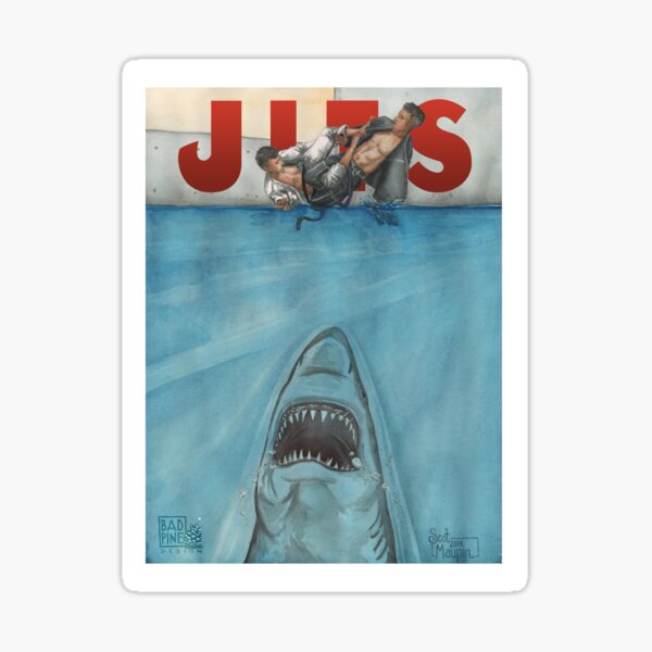 JITS - Mat is Ocean - TITLE ONLY Sticker