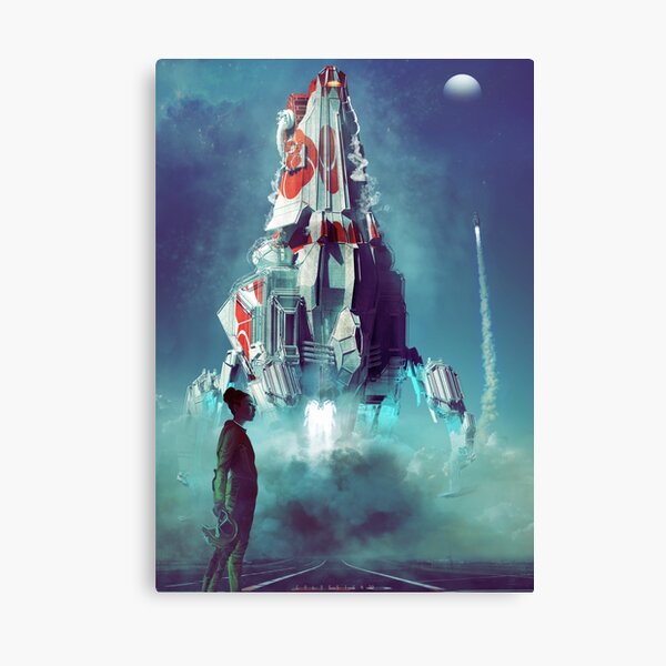 hes leaving town Canvas Print