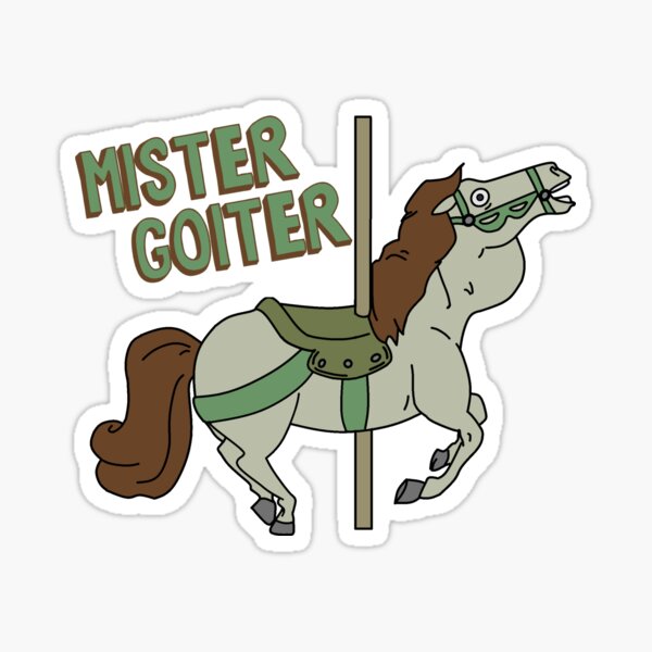 Item preview, Mr. Goiter designed and sold by bookishkate.