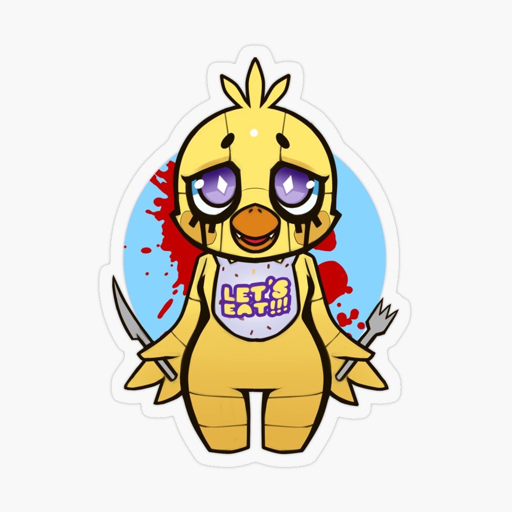 Chibi Funtime Chica Photographic Print for Sale by okay-lexmar