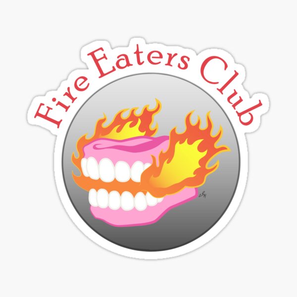 Fire Eaters Club Sticker
