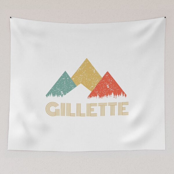 Item preview, Retro City of Gillette Mountain Shirt designed and sold by Theodore Cory.