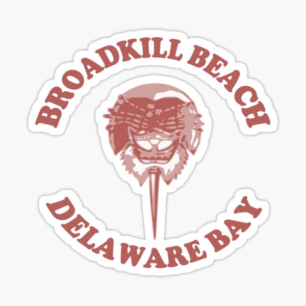 "Broadkill Beach Delaware." Sticker for Sale by ishore1 Redbubble