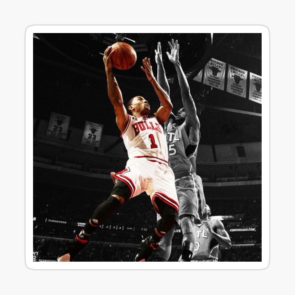 Derrick Rose Chicago Bulls Poster