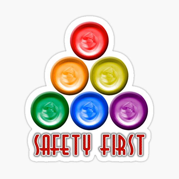 Safety First Sticker