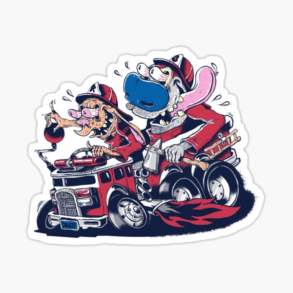 Vista previa del artículo con la obra «Ren y Stimpy», diseñado y vendido por Krysiewicz.