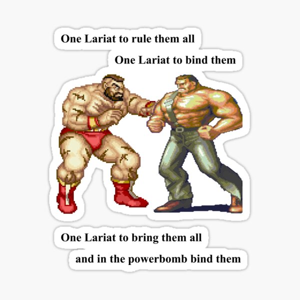 Zangief (SF6) Defeated Face Sticker – Vinyl Labz