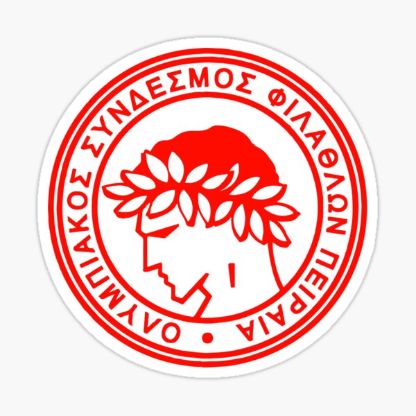 Olympiacos FC Greece Soccer Football Art Decal Bumper Vinyl Sticker 
