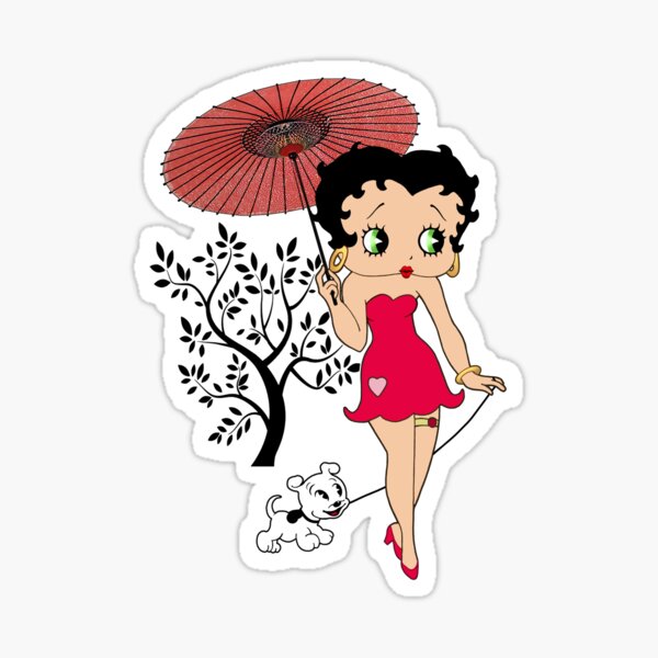 Item preview, Red Betty, Pudgy the dog and Parasol designed and sold by EvTheOne.