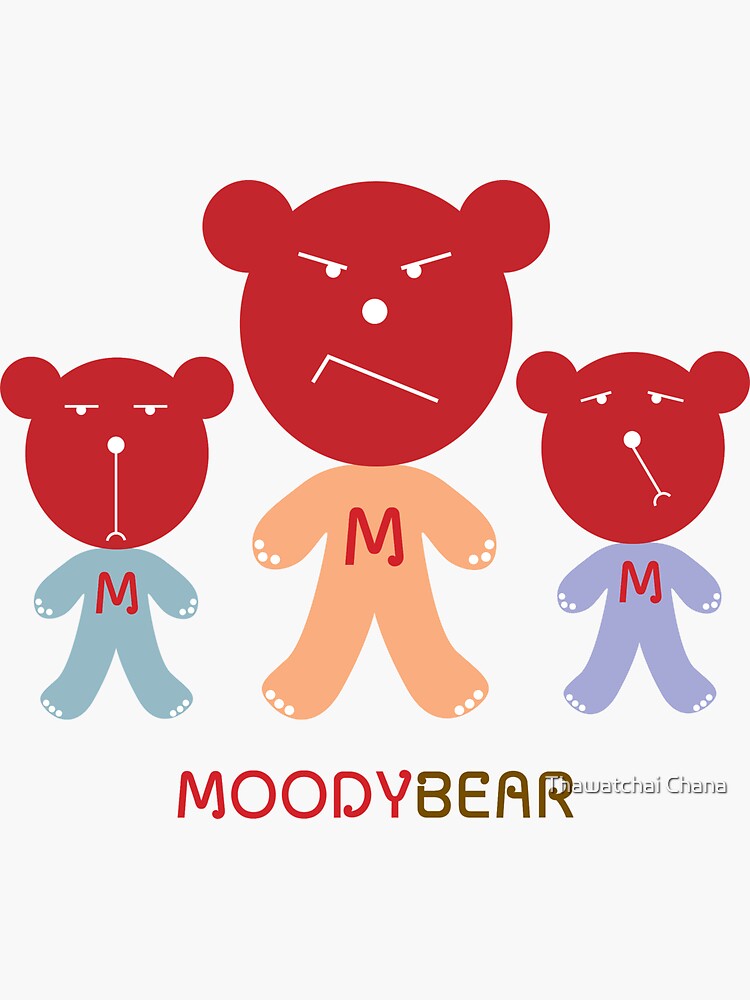 moody care bear