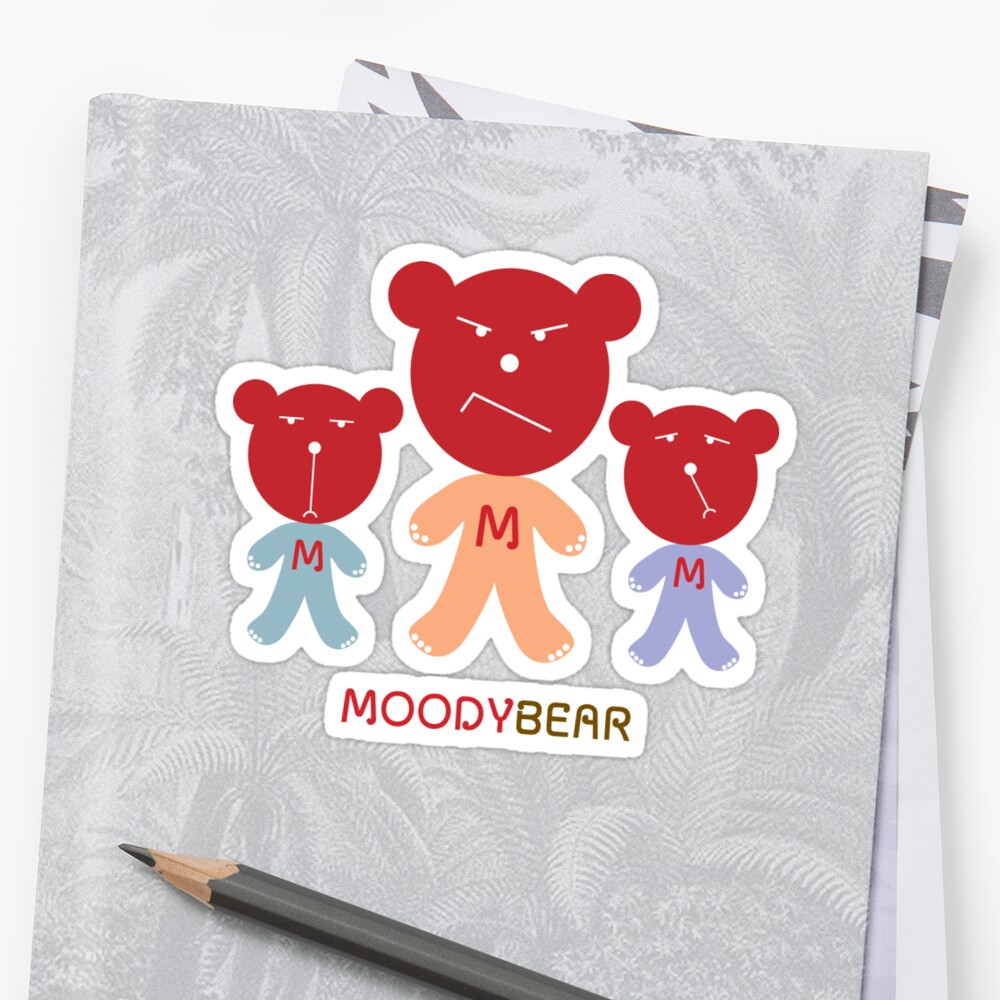 moody care bear