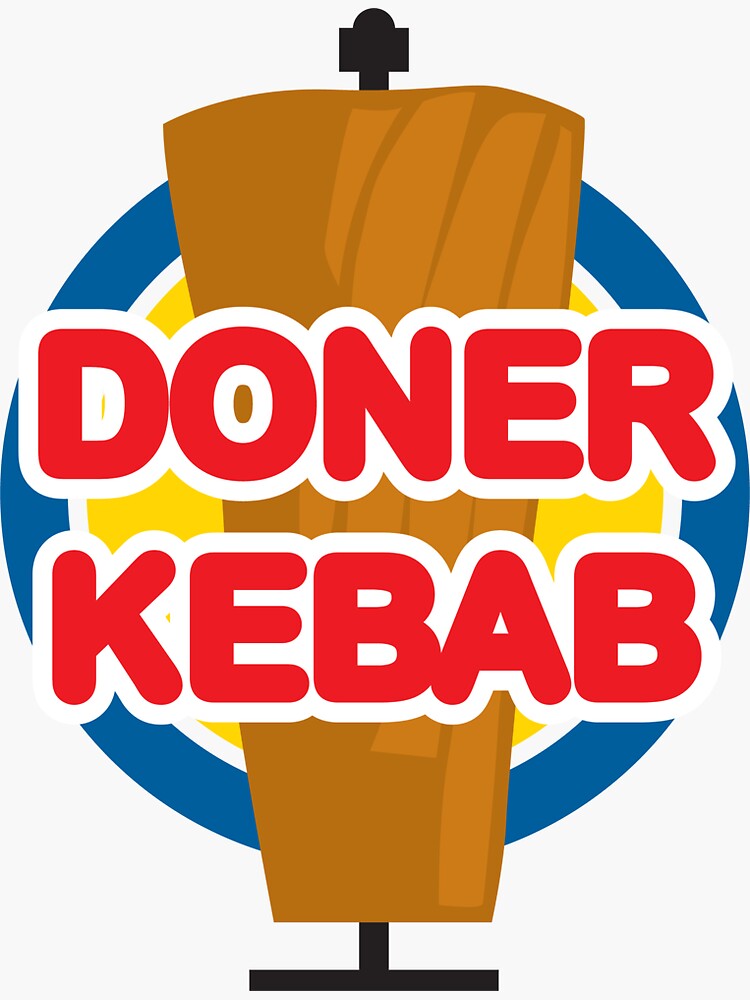 "Doner Kebab" Sticker by Fulep | Redbubble