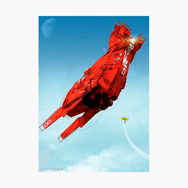 big red Photographic Print