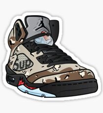 SUPREME CAMO 5s Sticker