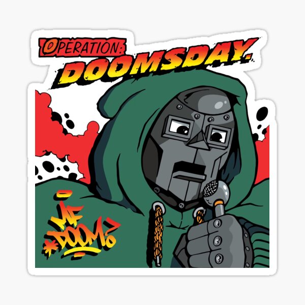 50PCS Rapper Mf Doom Doodle Stickers for Adult Speaker Luggage Phone Tablet  iPad Waterproof Personality Cool Car Sticker Toys - AliExpress