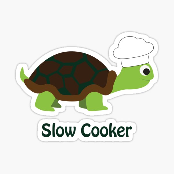"Slow Cooker" Sticker for Sale by Eggtooth Redbubble