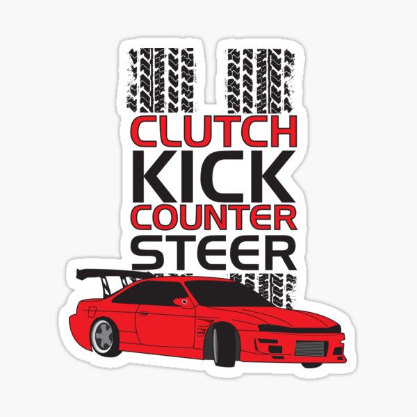Clutch Kick Drift Sticker
