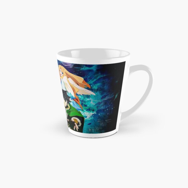 Le soulèvement de l'art du bouclier Mug long