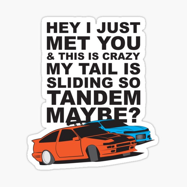 Tandem Maybe Sticker