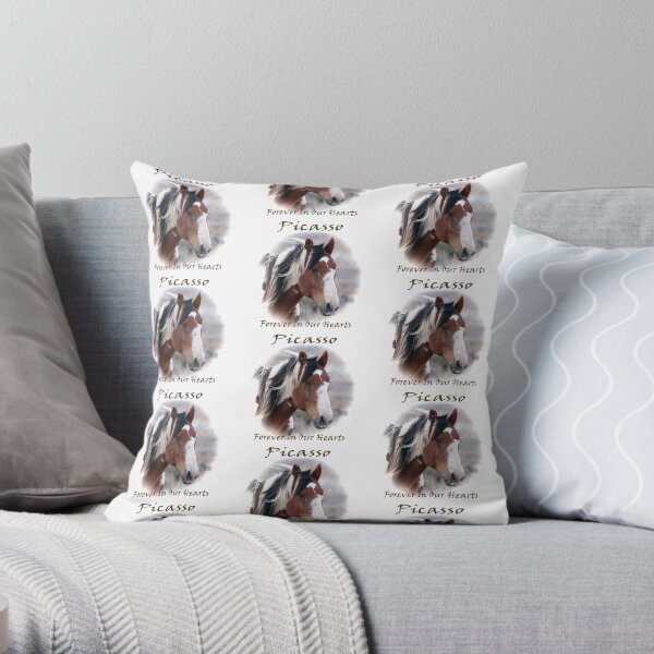 The Icon of Sand Wash Basin Throw Pillow