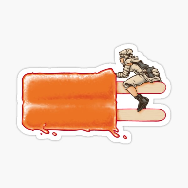 Popsicle Landspeeder Sticker