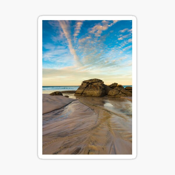 Squeaky Beach Waters Sticker