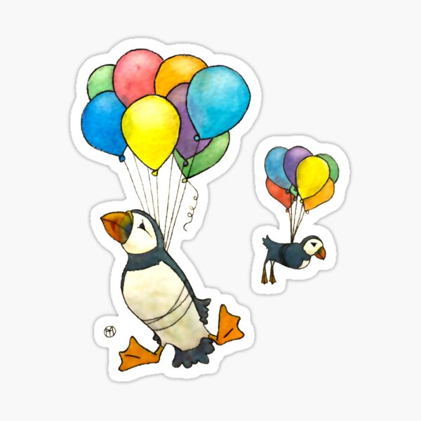 Item preview, The Puffins Are Getting Carried Away designed and sold by Tim Gorichanaz.