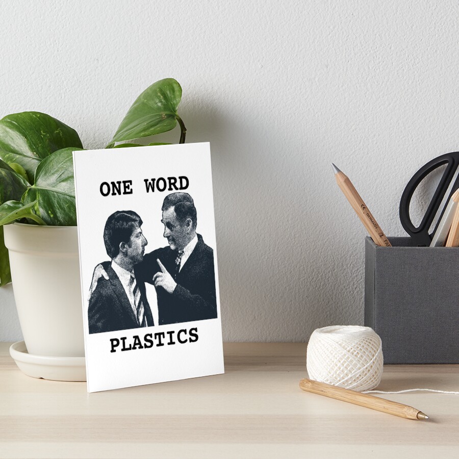 "The Graduate Plastics" Art Board Print for Sale by Ch2Trillion