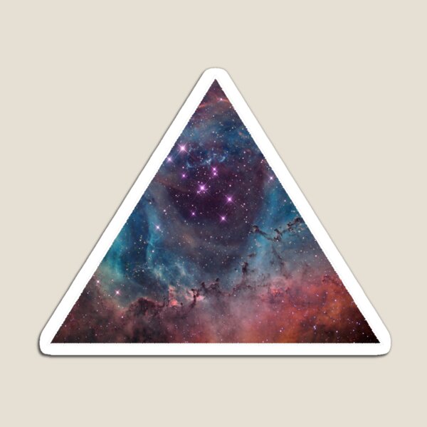 90'S Grunge Nebula Galaxy Space Triangle Pattern  Triangle pattern,  Branding inspiration, Triangle