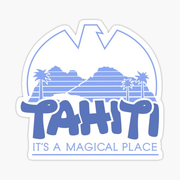 Magical Tahiti Sticker
