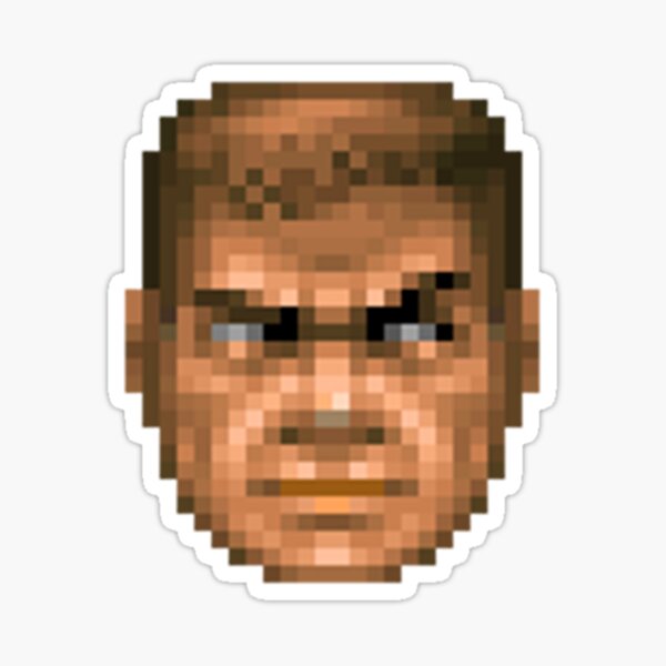 Doom Guy Sticker