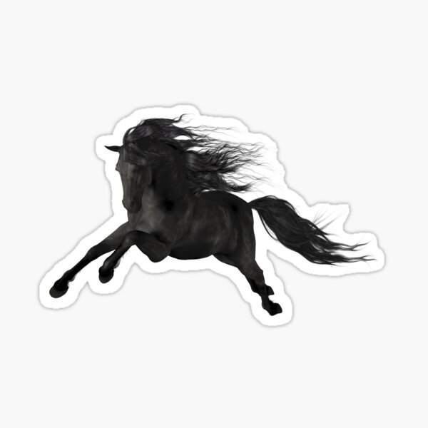 Black Stallion Sticker
