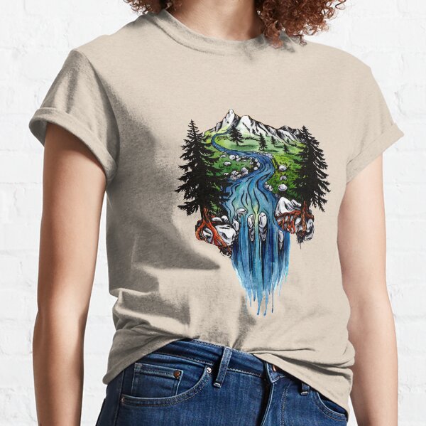 Cascade Meadow Sunset Classic T-Shirt