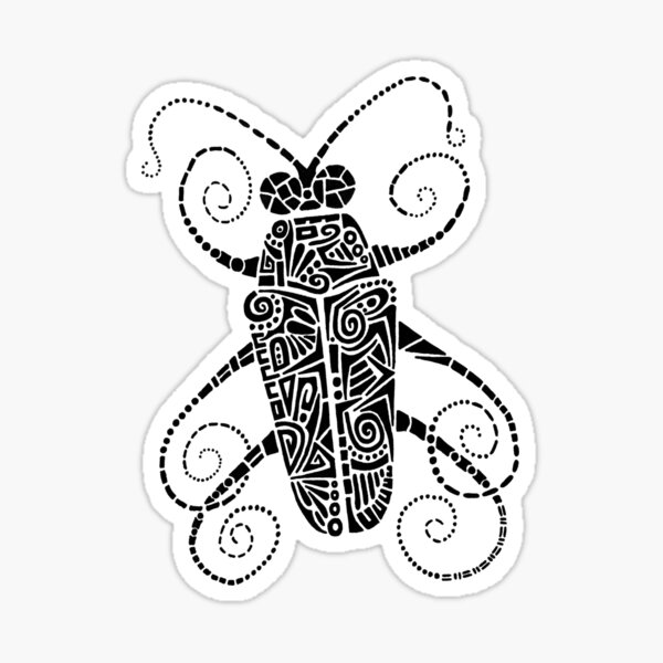 Doodle Bug Sticker