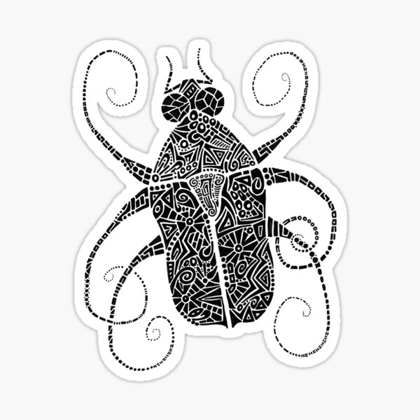 Doodle Bug 2 Sticker