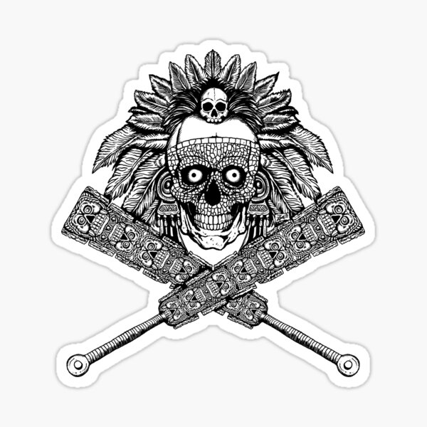 Pirate Flag Skull and Crossed Swords by Chillee Wilson Sticker for Sale by  ChilleeWilson