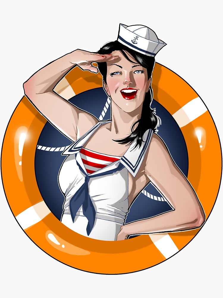  Hello Kitty Nautical Sailor Hoodie Pullover Hoodie