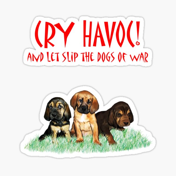 Item preview, Dogs of War designed and sold by KittenPokerUK.
