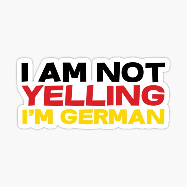 Artikel-Vorschau von Ich schreie nicht, ich bin Deutscher, designt und verkauft von SlubberBub.