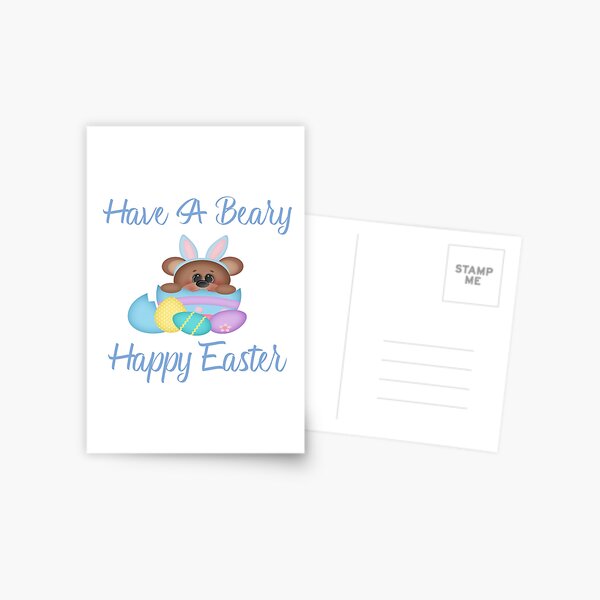 Item preview, Have A Beary Happy Easter Bunny Bear Gifts designed and sold by yourgiftshoppe.