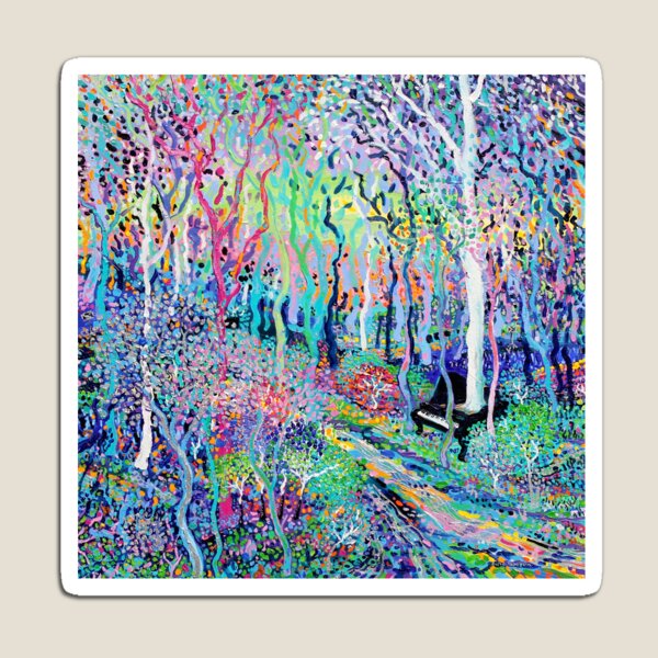 Topographical Bach Magnet