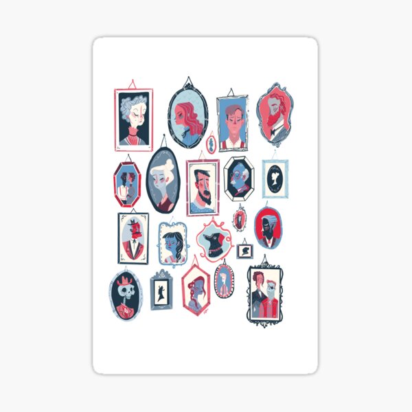 Hang Ups Sticker