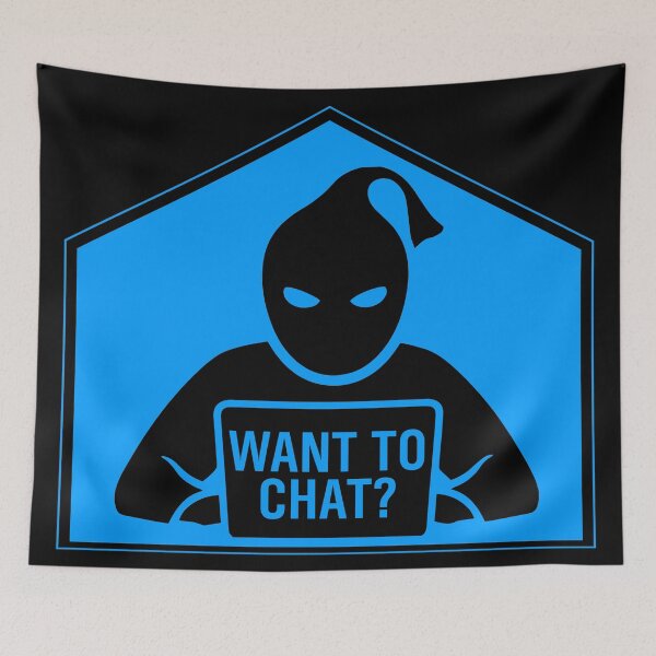Item preview, Want to Chat? designed and sold by MrTeeTime.